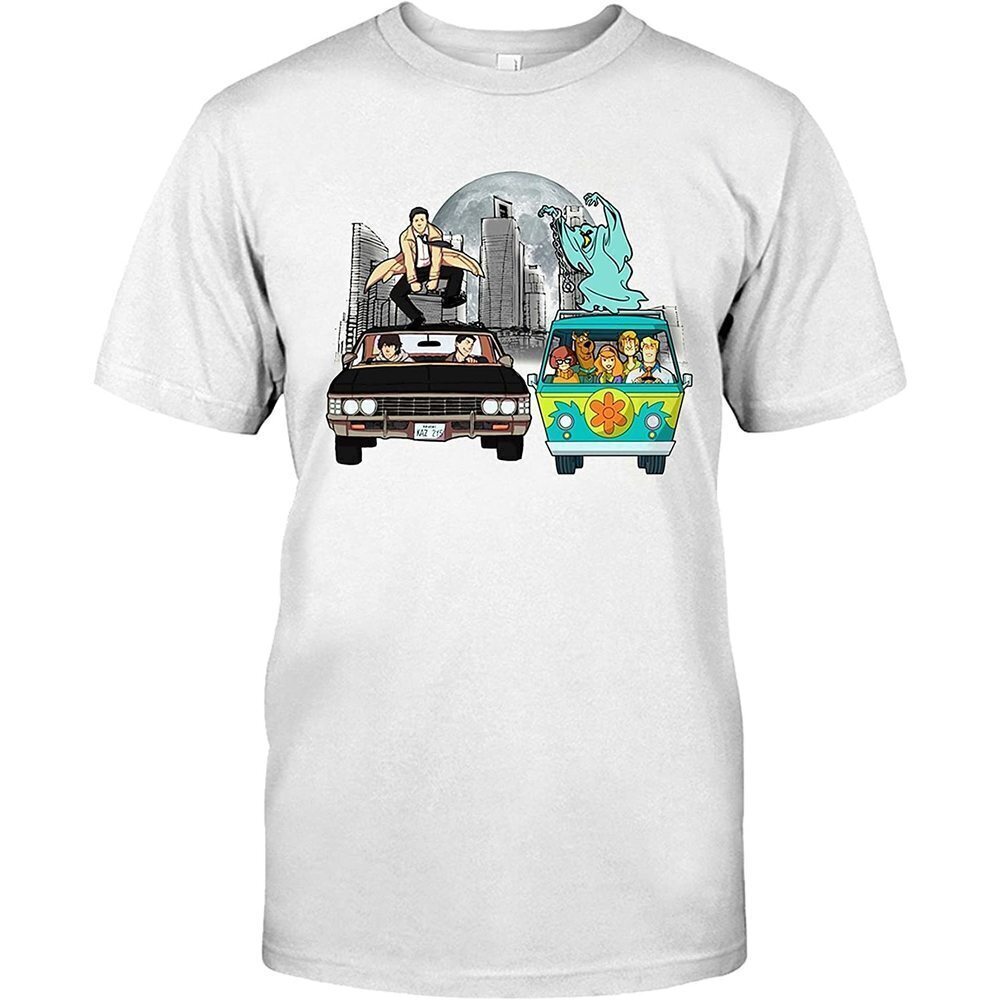 Supernatural And Scoobydoo Funny Halloween Shirt